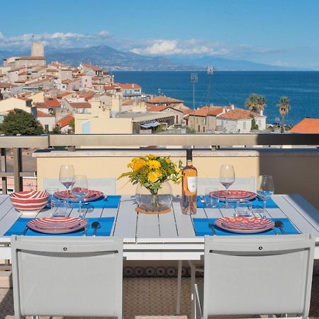 High Standing With Incredible Old Antibes And Sea Views Apartment Екстериор снимка