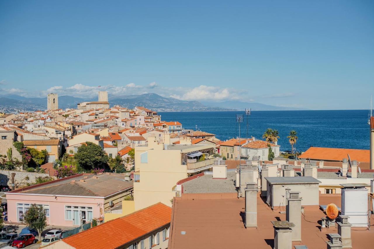 High Standing With Incredible Old Antibes And Sea Views Apartment Екстериор снимка