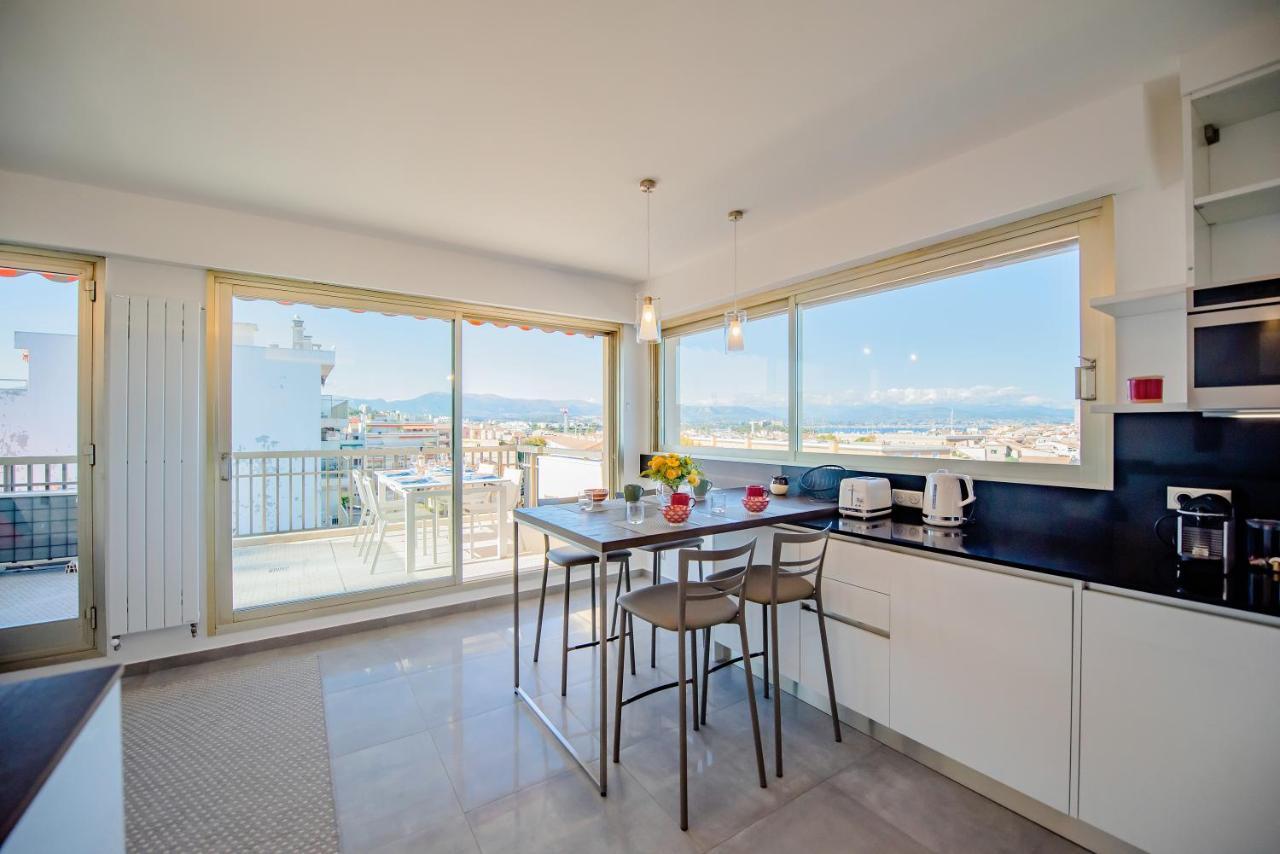 High Standing With Incredible Old Antibes And Sea Views Apartment Екстериор снимка