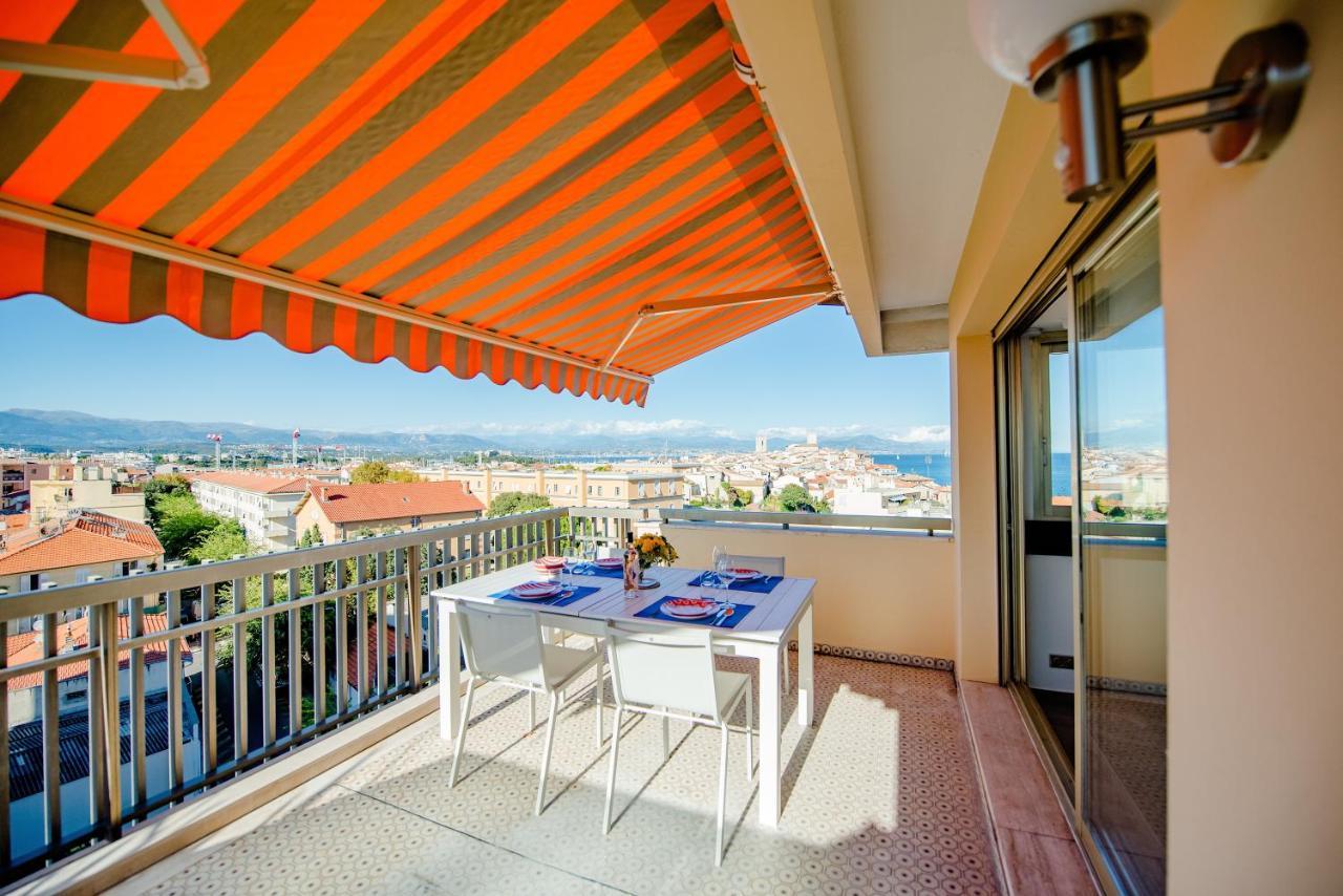 High Standing With Incredible Old Antibes And Sea Views Apartment Екстериор снимка