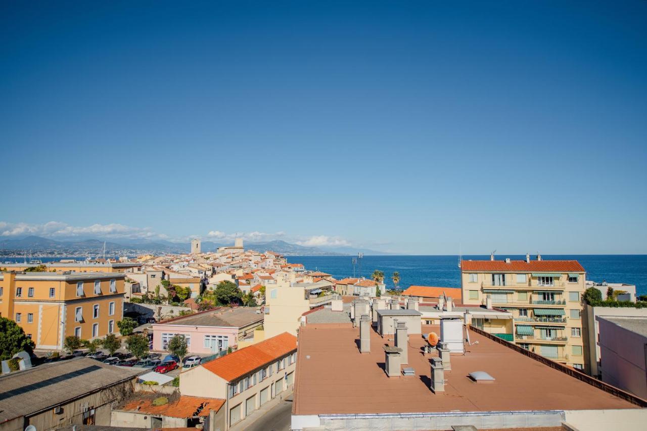 High Standing With Incredible Old Antibes And Sea Views Apartment Екстериор снимка