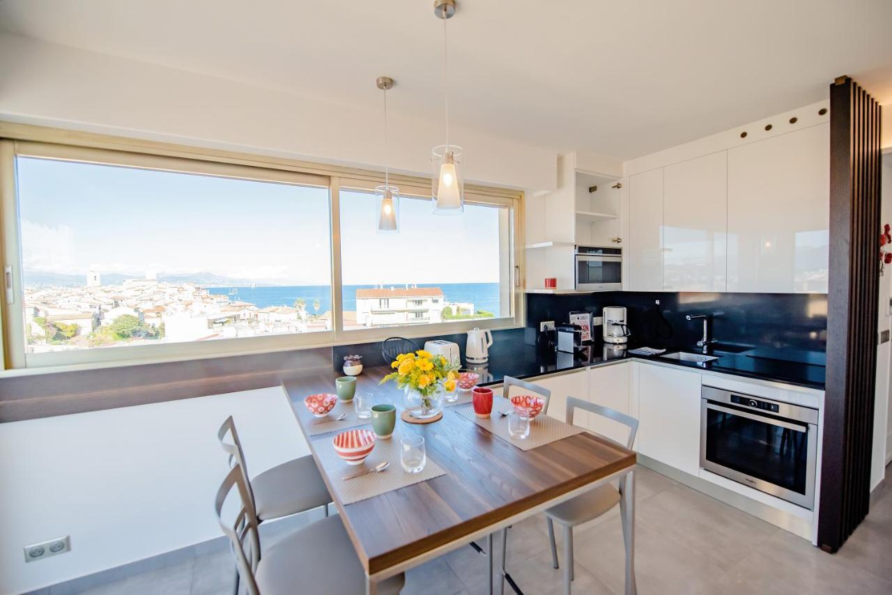 High Standing With Incredible Old Antibes And Sea Views Apartment Екстериор снимка