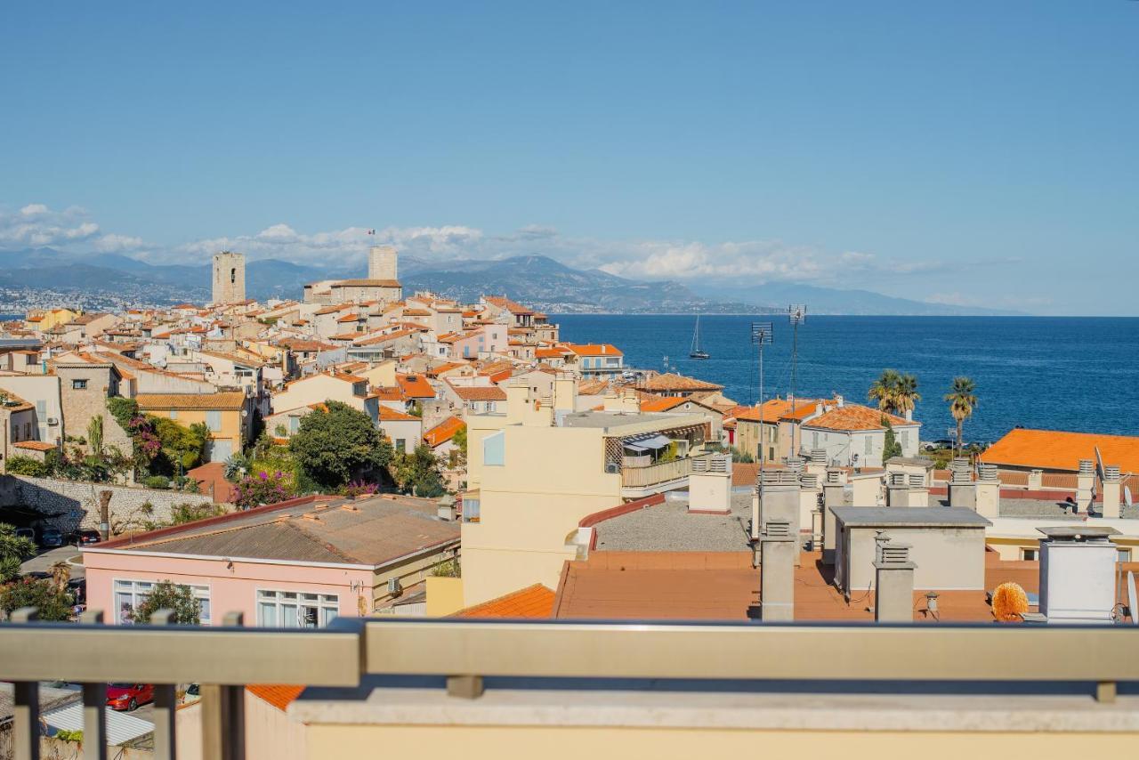 High Standing With Incredible Old Antibes And Sea Views Apartment Екстериор снимка