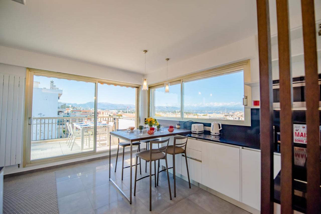 High Standing With Incredible Old Antibes And Sea Views Apartment Екстериор снимка